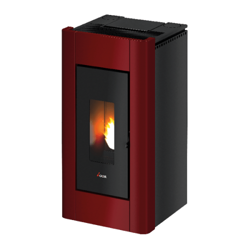 Kominek na pellet Cadel PRINCE 11kW czerwony.png