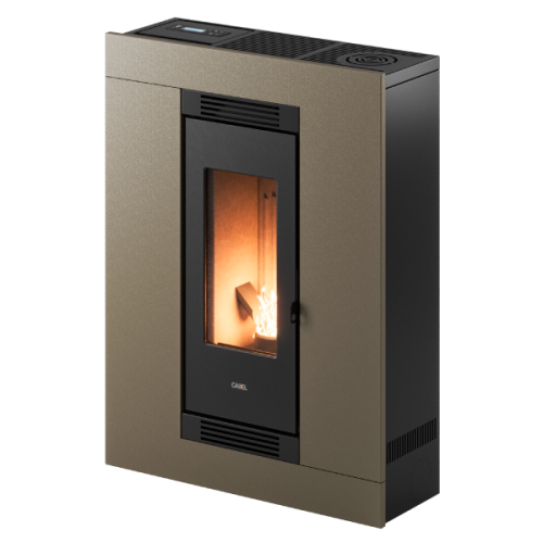 Piec na pellet z dystrybucją Cadel LUCE plus