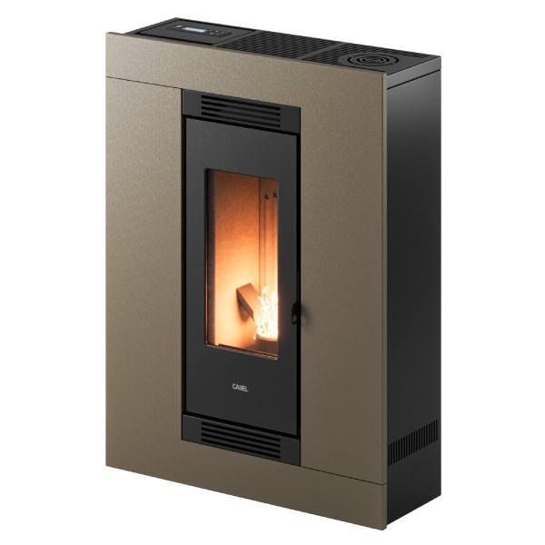 Piec na pellet z dystrybucją Cadel LUCE plus