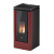 Kominek na pellet z dystrybucją Cadel  Icon-Plus