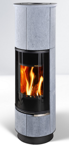 Piec kominkowy Thorma DELIA plus kamień