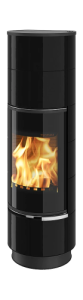 Piec kominkowy Thorma DELIA Plus kafel czarny