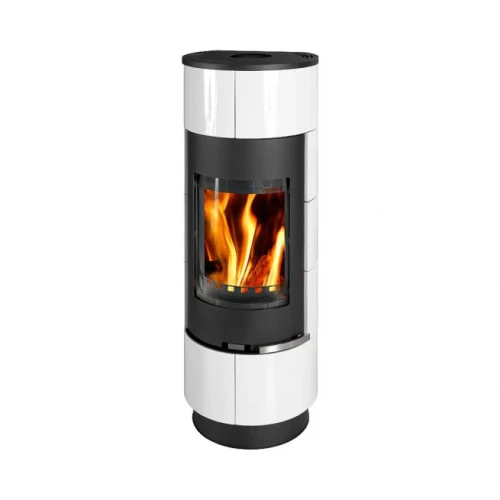 Piec kominkowy Thorma ATIKA standart kafel biały