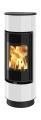 Piec kominkowy Thorma ATIKA extra kafel biały
